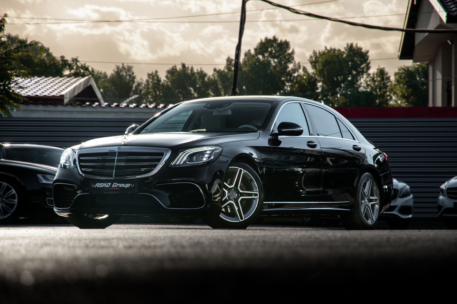 Black Mercedes S-Class